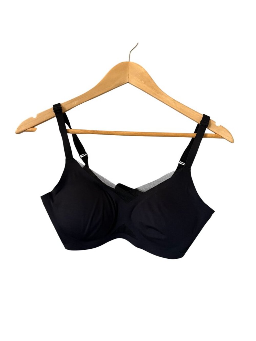 Honeylove Liftwear Crossover Wireless Bra Black Size Small
